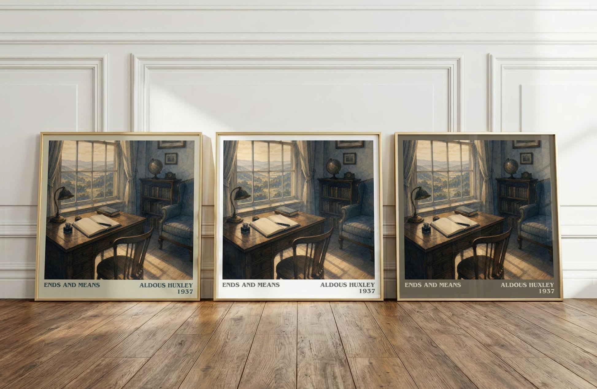 Ends And Means Literary Art Print by Aldous Huxley