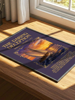 The Daring Deception Minimalist Book Poster by Barbara Cartland – image 4