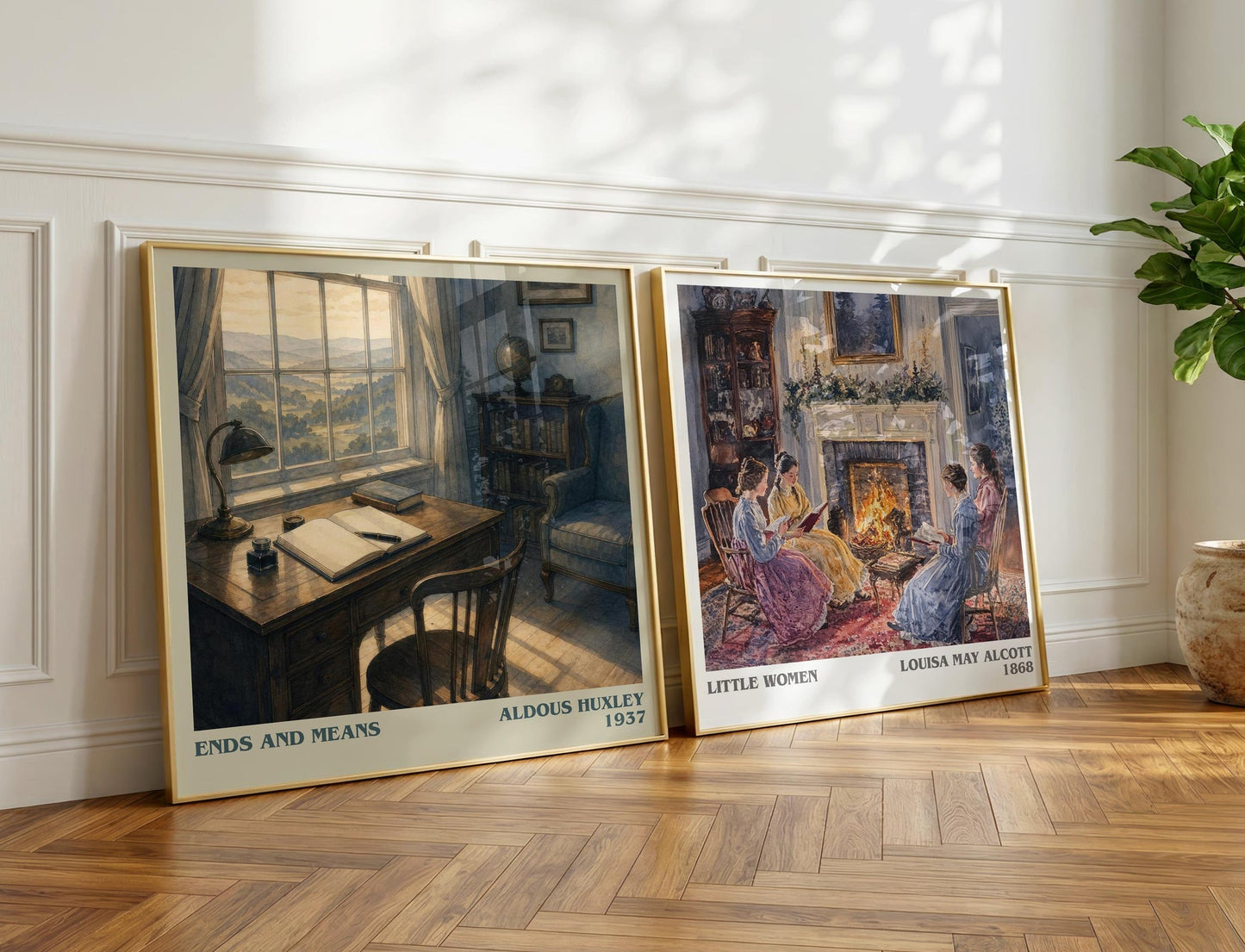 Ends And Means Literary Art Print by Aldous Huxley