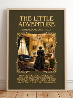 The Little Adventure Minimalist Book Poster by Barbara Cartland – image 2