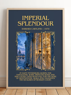 Imperial Splendour Minimalist Book Poster by Barbara Cartland – image 2