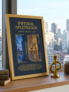 Imperial Splendour Minimalist Book Poster by Barbara Cartland – image 3