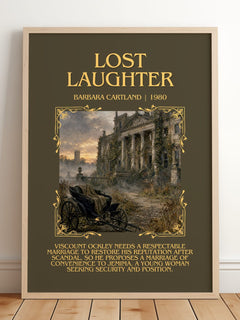 Lost Laughter Minimalist Book Poster by Barbara Cartland – image 2
