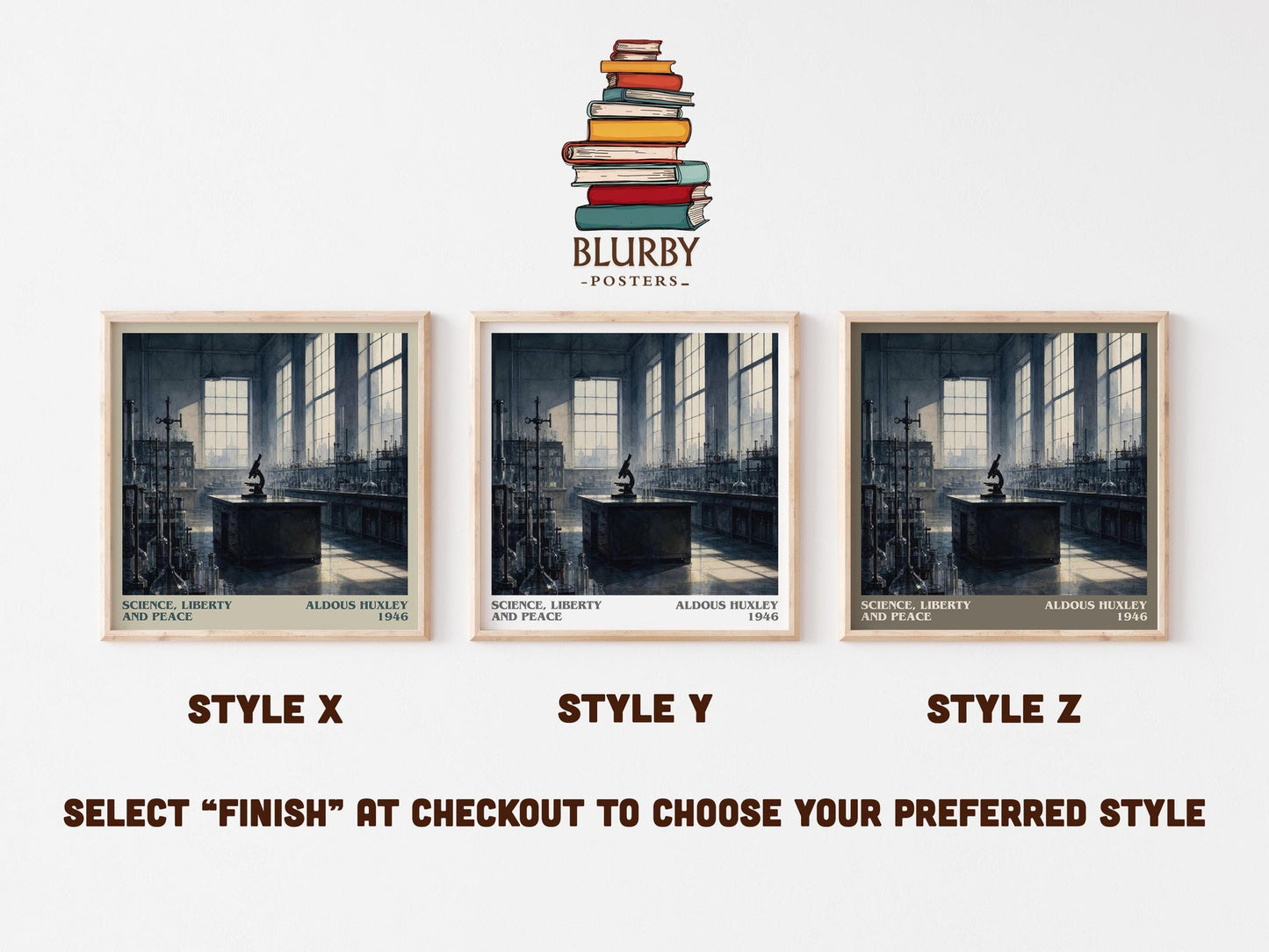 Science, Liberty And Peace Literary Art Print by Aldous Huxley