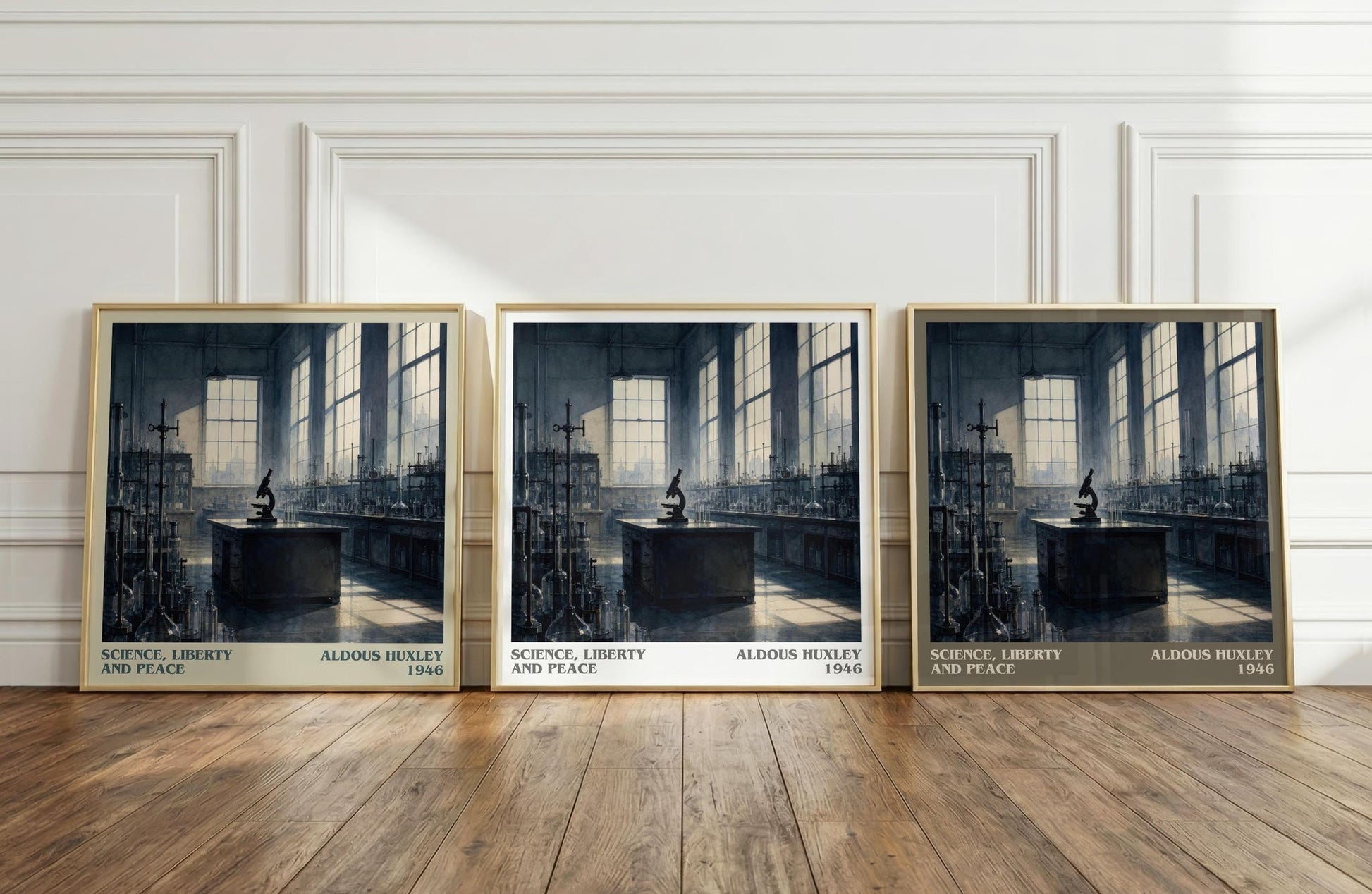 Science, Liberty And Peace Literary Art Print by Aldous Huxley