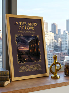 In The Arms Of Love Minimalist Book Poster by Barbara Cartland – image 3