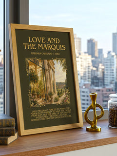 Love And The Marquis Minimalist Book Poster by Barbara Cartland – image 3