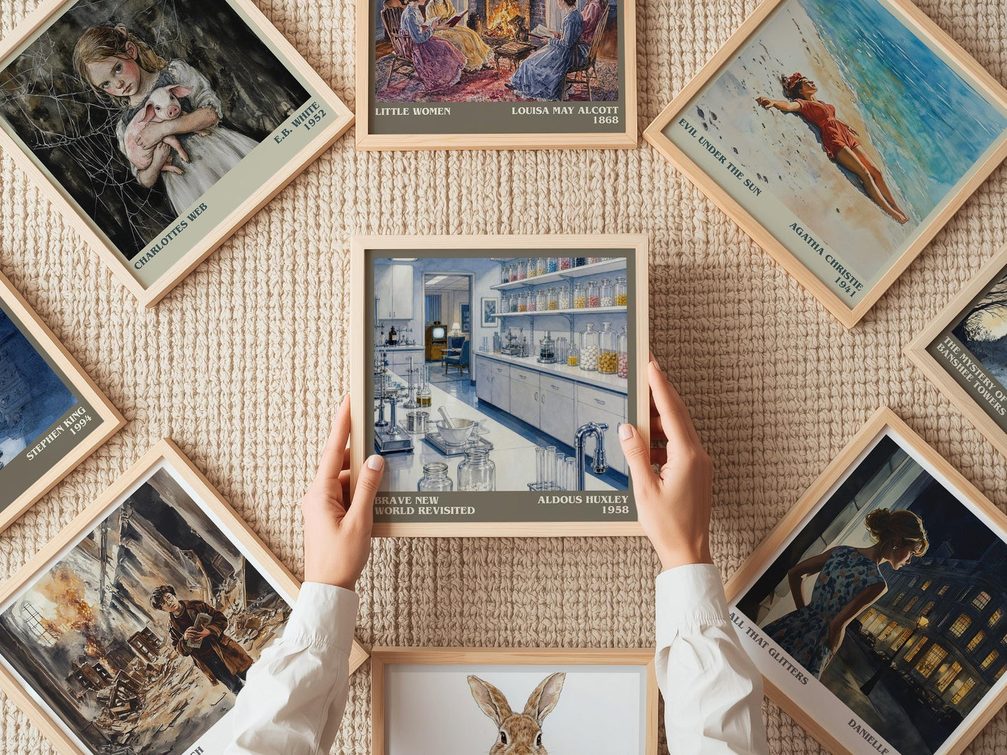 Brave New World Revisited Literary Art Print by Aldous Huxley