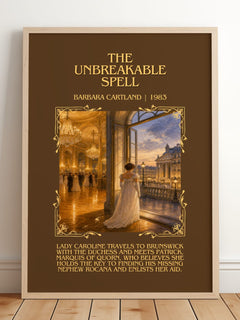 The Unbreakable Spell Minimalist Book Poster by Barbara Cartland – image 2