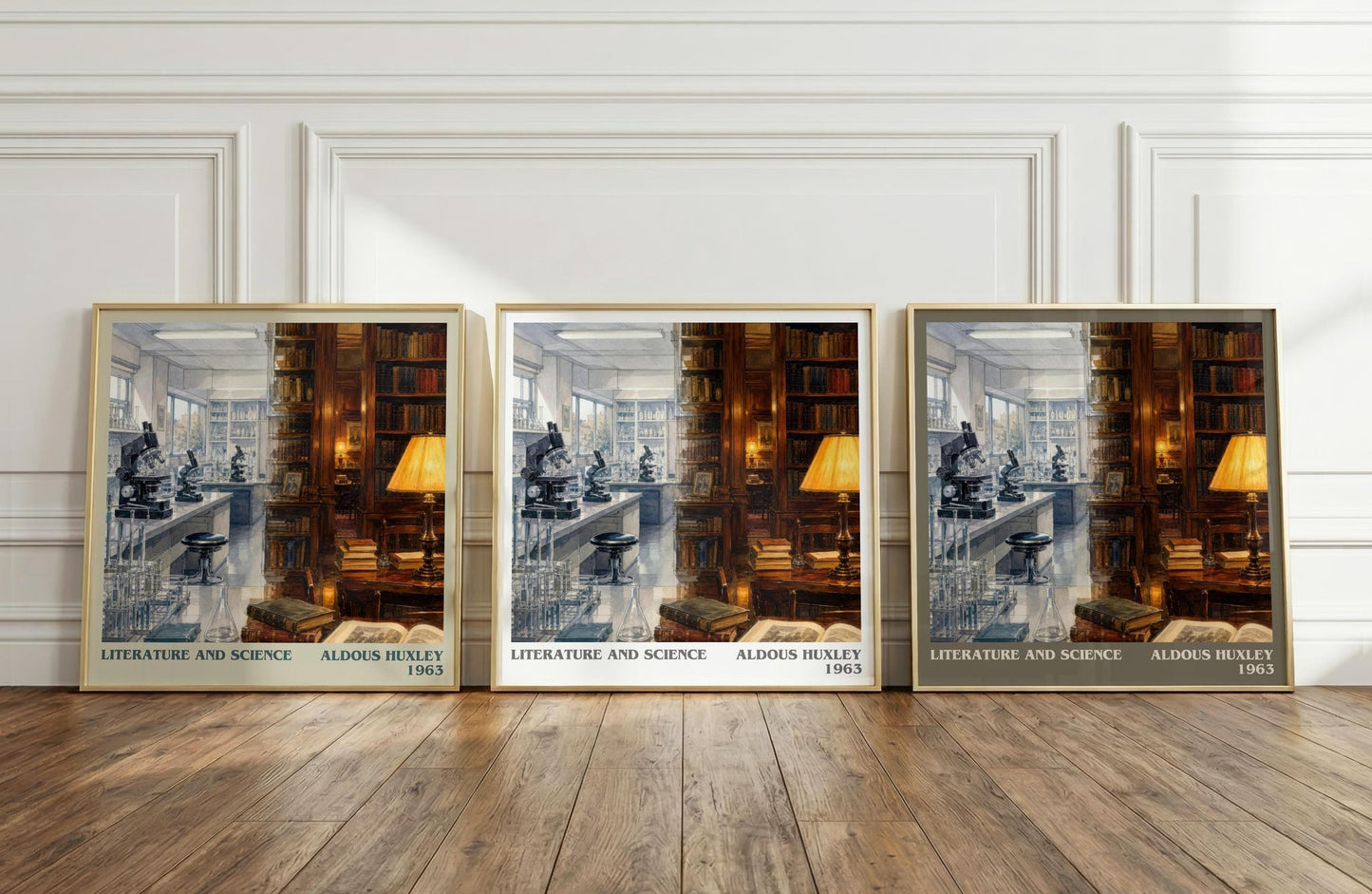 Literature And Science Literary Art Print by Aldous Huxley