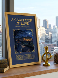 A Caretaker Of Love Minimalist Book Poster by Barbara Cartland – image 3