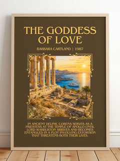 The Goddess Of Love Minimalist Book Poster by Barbara Cartland – image 2