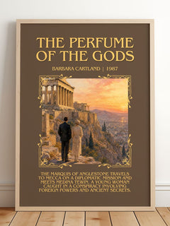 The Perfume Of The Gods Minimalist Book Poster by Barbara Cartland – image 2