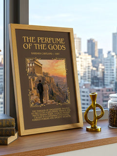 The Perfume Of The Gods Minimalist Book Poster by Barbara Cartland – image 3