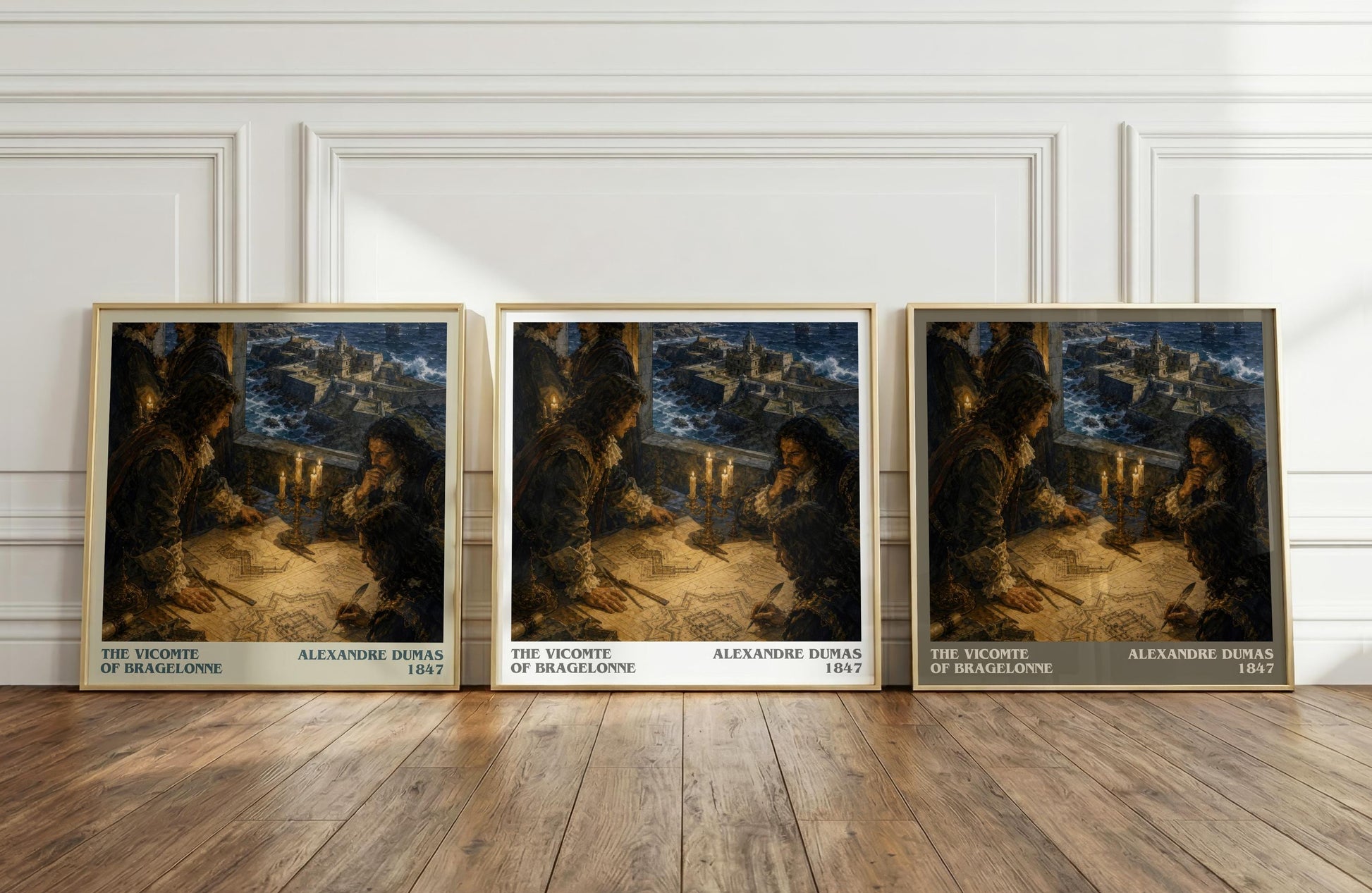 The Vicomte Of Bragelonne Literary Art Print by Alexandre Dumas