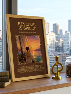 Revenge Is Sweet Minimalist Book Poster by Barbara Cartland – image 3