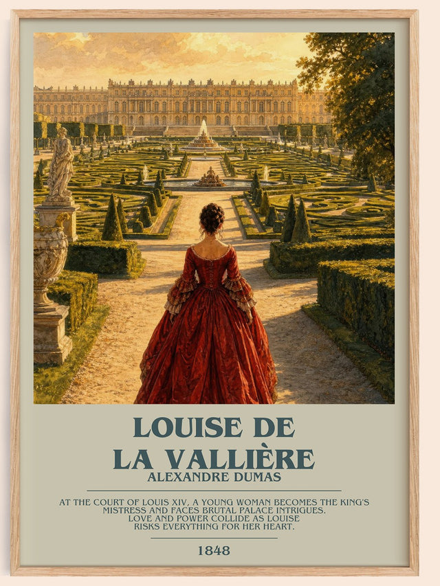 Louise De La Vallière Bookish Wall Art by Alexandre Dumas