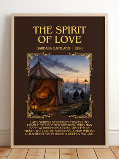 The Spirit Of Love Minimalist Book Poster by Barbara Cartland – image 2