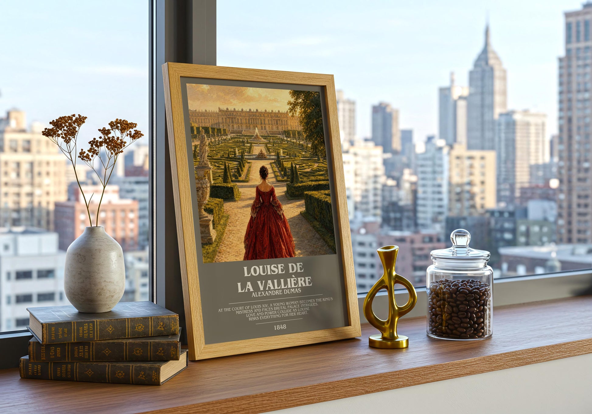 Louise De La Vallière Bookish Wall Art by Alexandre Dumas