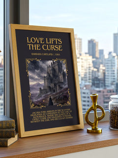 Love Lifts The Curse Minimalist Book Poster by Barbara Cartland – image 3