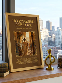 No Disguise For Love Minimalist Book Poster by Barbara Cartland – image 3
