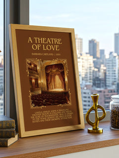 A Theatre Of Love Minimalist Book Poster by Barbara Cartland – image 3