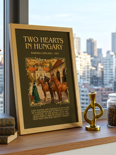 Two Hearts In Hungary Minimalist Book Poster by Barbara Cartland – image 3