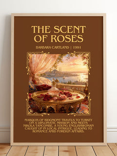 The Scent Of Roses Minimalist Book Poster by Barbara Cartland – image 2