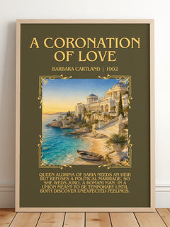 A Coronation Of Love Minimalist Book Poster by Barbara Cartland – image 2