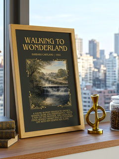 Walking To Wonderland Minimalist Book Poster by Barbara Cartland – image 3
