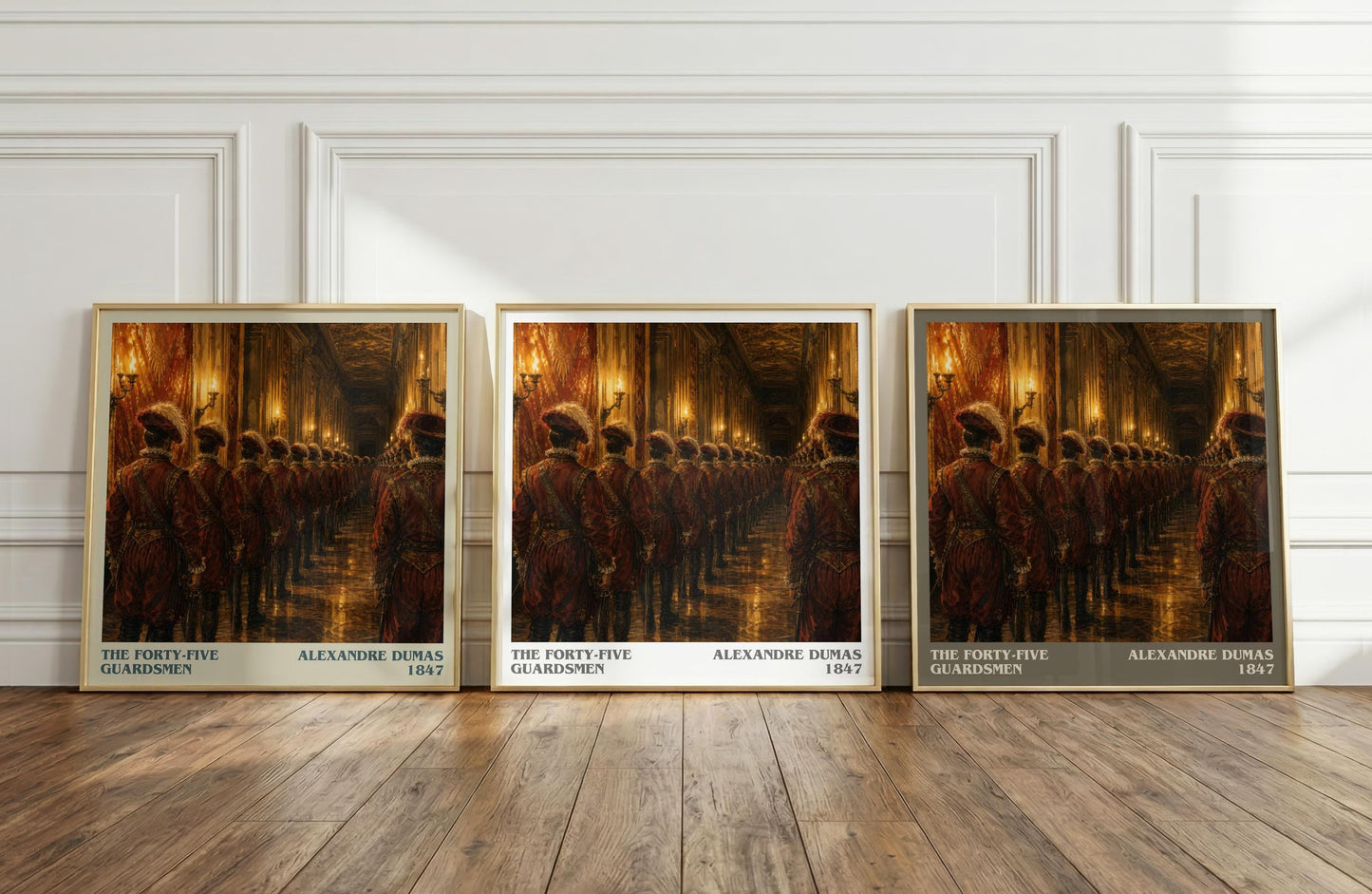 The Forty-Five Guardsmen Literary Art Print by Alexandre Dumas