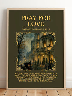 Pray For Love Minimalist Book Poster by Barbara Cartland – image 2