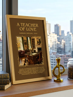 A Teacher Of Love Minimalist Book Poster by Barbara Cartland – image 3