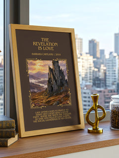 The Revelation Is Love Minimalist Book Poster by Barbara Cartland – image 3