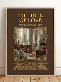 The Tree Of Love Minimalist Book Poster by Barbara Cartland – image 2