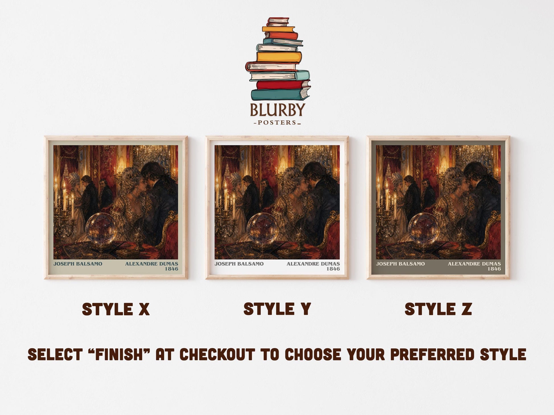 Joseph Balsamo Literary Art Print by Alexandre Dumas