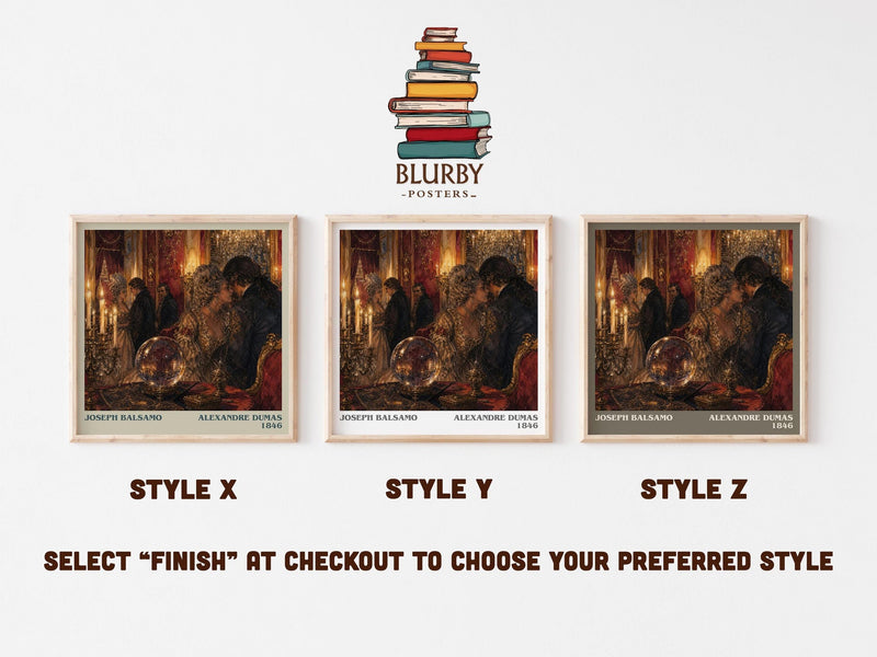 Joseph Balsamo Literary Art Print by Alexandre Dumas