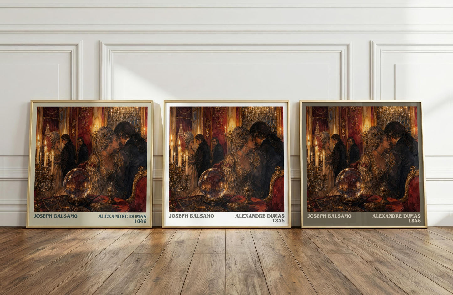 Joseph Balsamo Literary Art Print by Alexandre Dumas