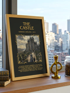 The Castle Minimalist Book Poster by Barbara Cartland – image 3