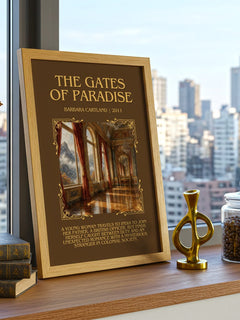 The Gates Of Paradise Minimalist Book Poster by Barbara Cartland – image 3