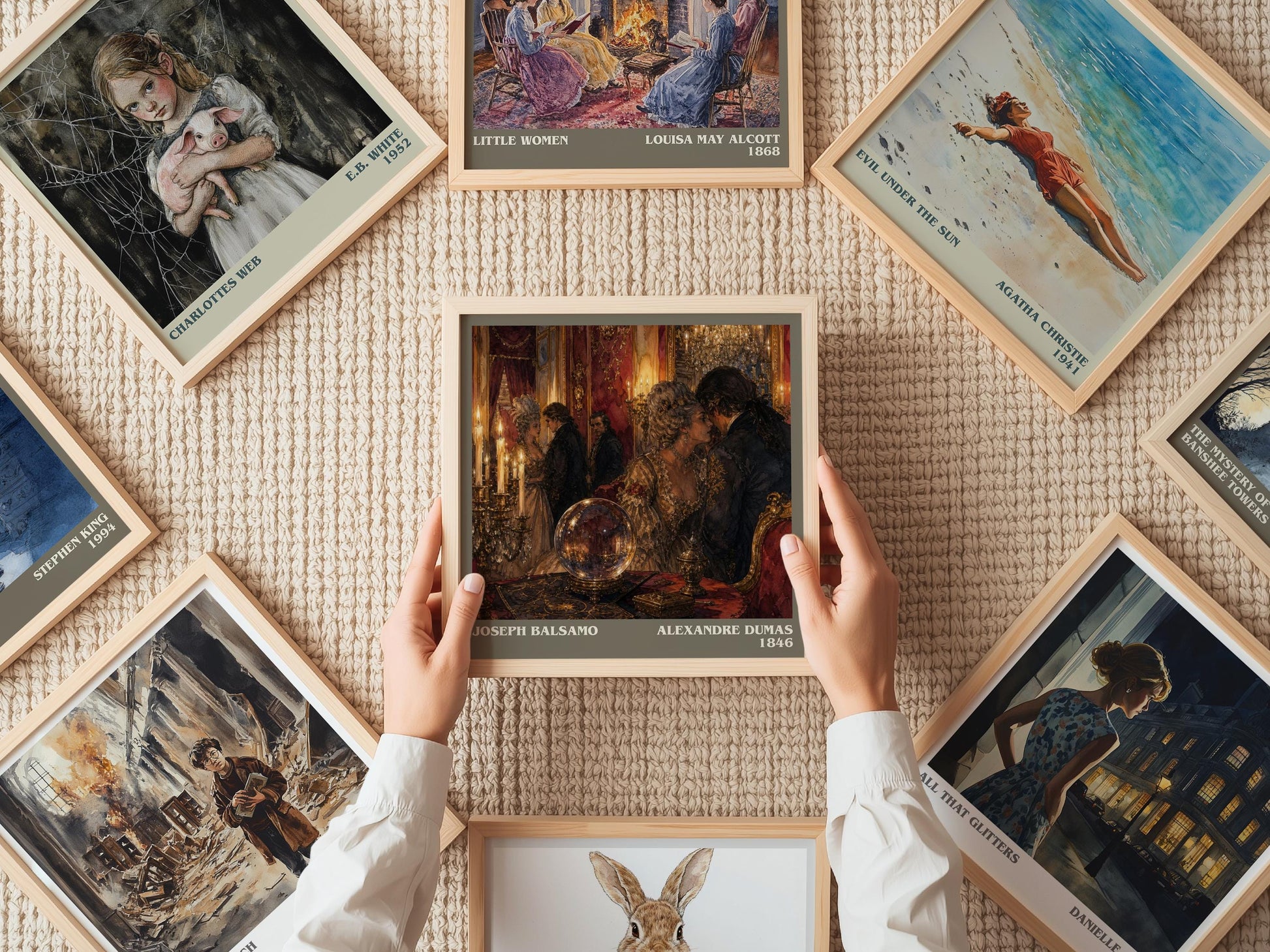 Joseph Balsamo Literary Art Print by Alexandre Dumas