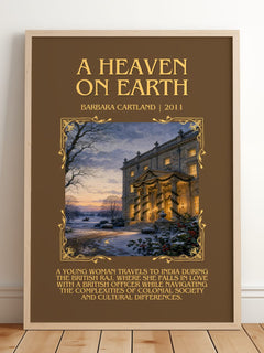 A Heaven On Earth Minimalist Book Poster by Barbara Cartland – image 2
