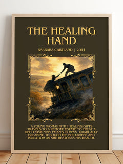 The Healing Hand Minimalist Book Poster by Barbara Cartland – image 2
