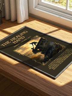 The Healing Hand Minimalist Book Poster by Barbara Cartland – image 4
