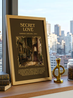 Secret Love Minimalist Book Poster by Barbara Cartland – image 3