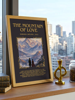 The Mountain Of Love Minimalist Book Poster by Barbara Cartland – image 3