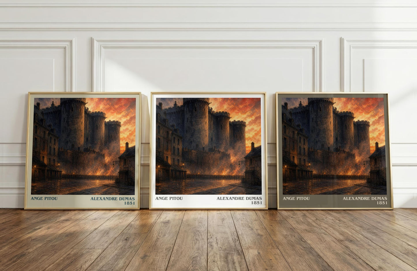 Ange Pitou Literary Art Print by Alexandre Dumas