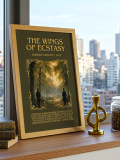 The Wings Of Ecstasy Minimalist Book Poster by Barbara Cartland – image 3