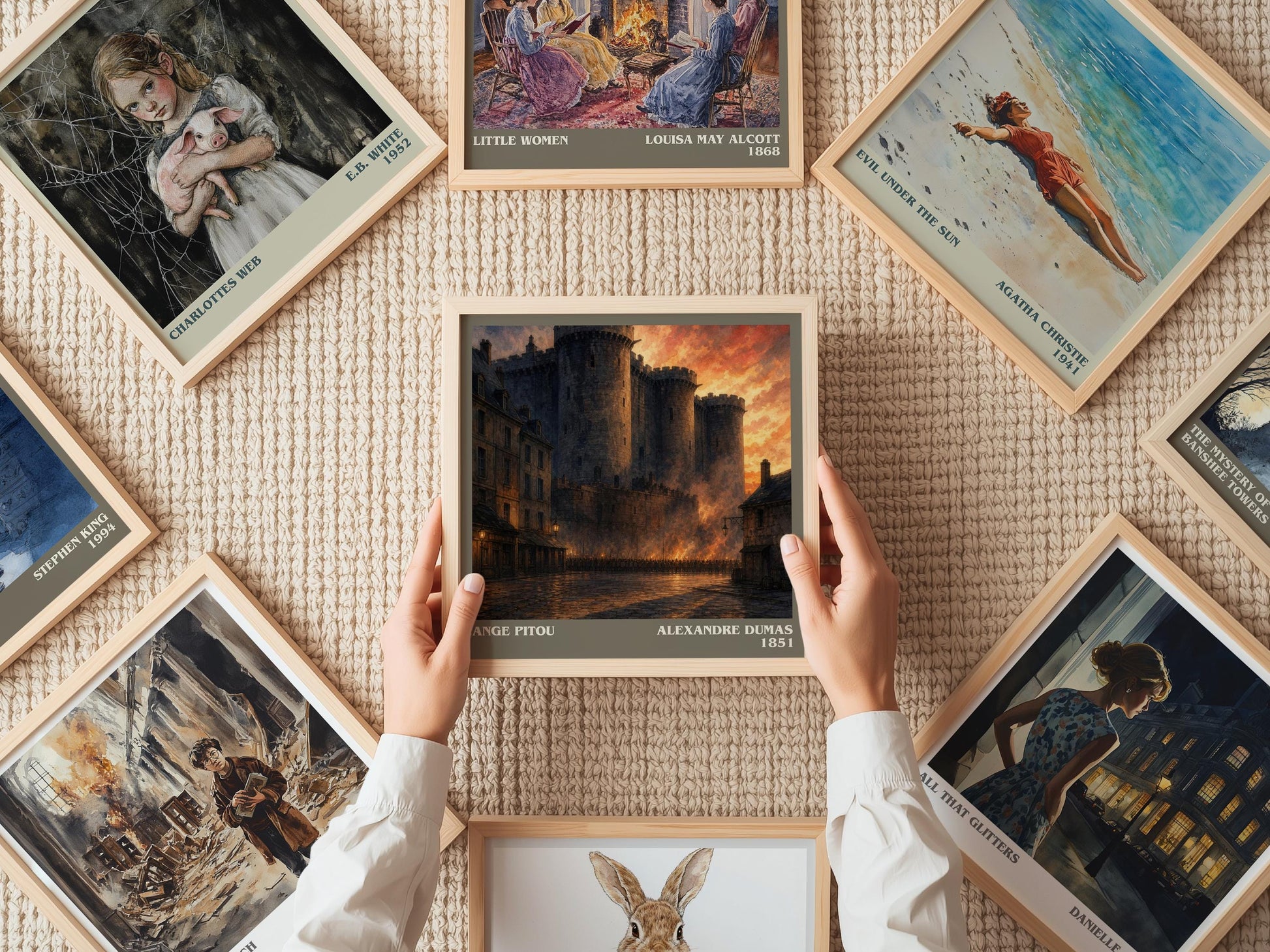Ange Pitou Literary Art Print by Alexandre Dumas