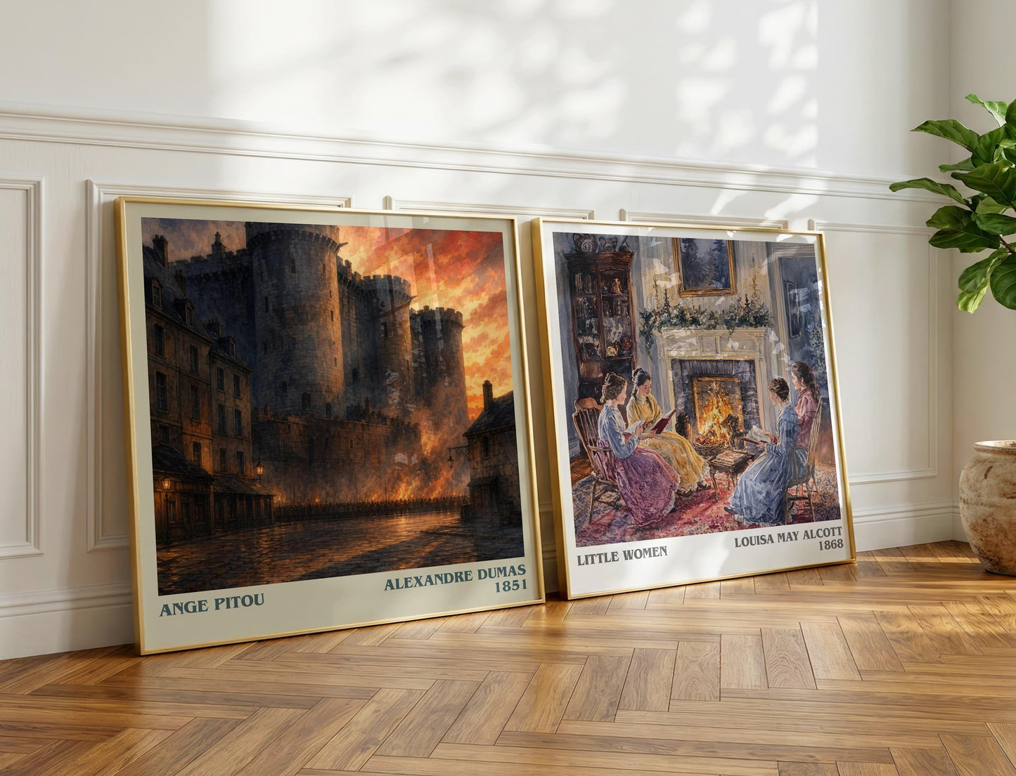 Ange Pitou Literary Art Print by Alexandre Dumas